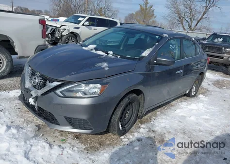 2017 Nissan Sentra Sv from USA, damaged, VIN 3N1AB7AP1HL721433